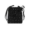 Women's bag 2025 new fashion versatile niche foreign style bow simple commuter shoulder crossbody bucket bag