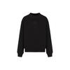 Sweatshirts Men's Black Crew Neck Moderate 3R1M6S-1JZ1Z-0089