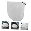Healifty 2pcs Reverse Mirror Cover Dash Cam Kit Screen Reflective Visibility Exterior Rearview Mirror