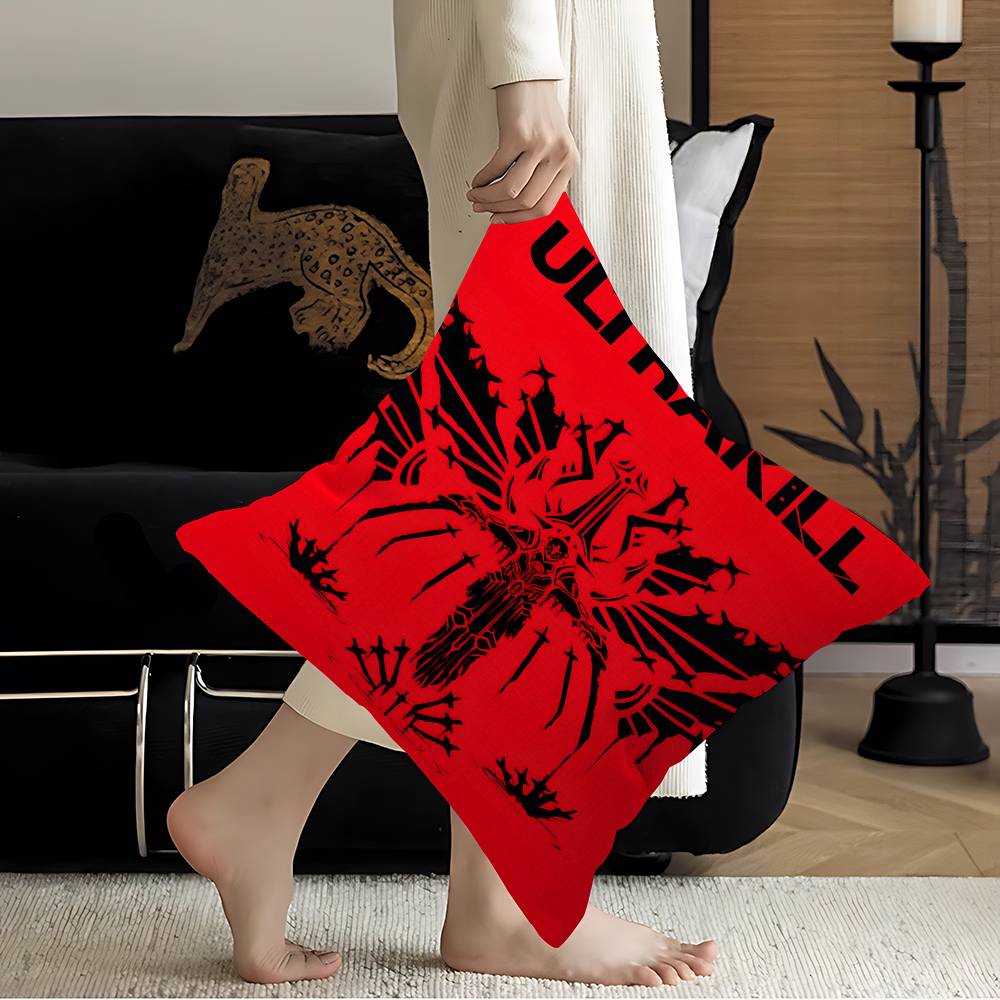 STEAM GAME UULTRAKILL Pillow Cover for Bedroom Room and Living Room Sofa Decorative Cushion Cover