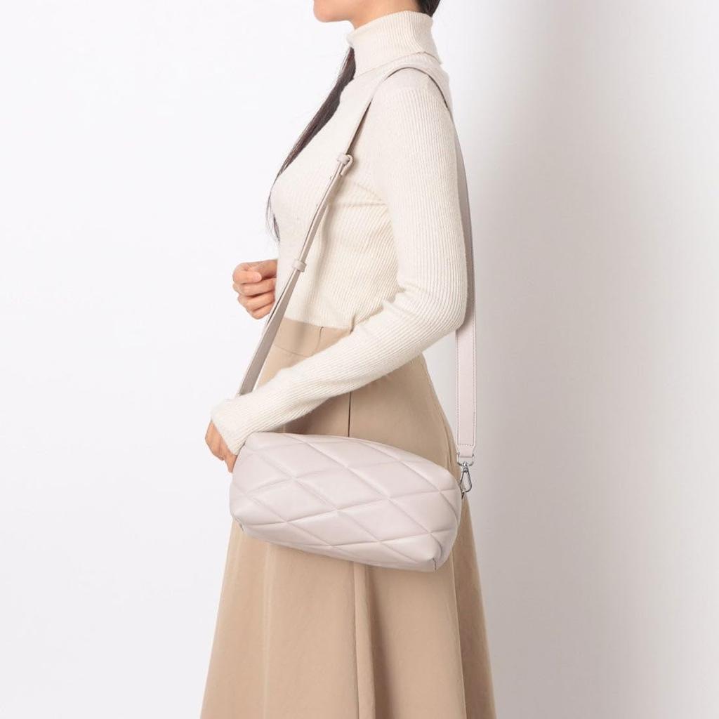 Kakatoo Quilted Square 2-Way Bag 70-00-00610 Women's Black