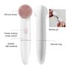 Electric Facial Cleaner Face Cleansing Brush Wash Machine Spa Skin Care Massager Blackhead Facial Silicone Cleanser Tools 2 IN 1