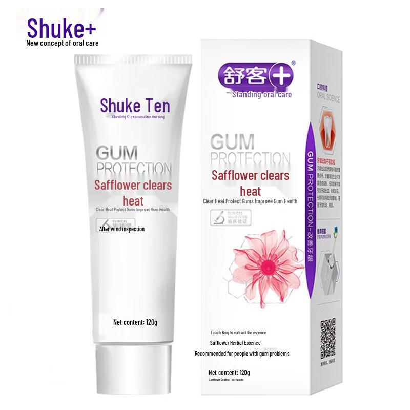 Зубная паста Shuke с шафраном для очищения от жара
