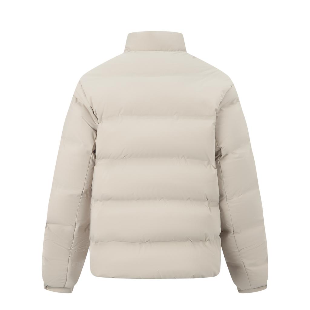 Li Ning Honor Series Fashion Stand Collar Thick Simple Comfortable Warm Short Down Jacket Men Outerwear AYMV745-5