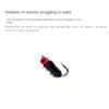 10PCS Flies Tackle Bionic Fly Fishing Bait Spinner Swim Baits Flies Fly Fishing