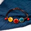 Love stone women's ceramic bracelet Female hand-woven couple small jewelry #5347