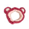 Fleece Plush Headband Comfortable Head Wraps Headdress Elastic SPA Hairband for Women Facial Wash