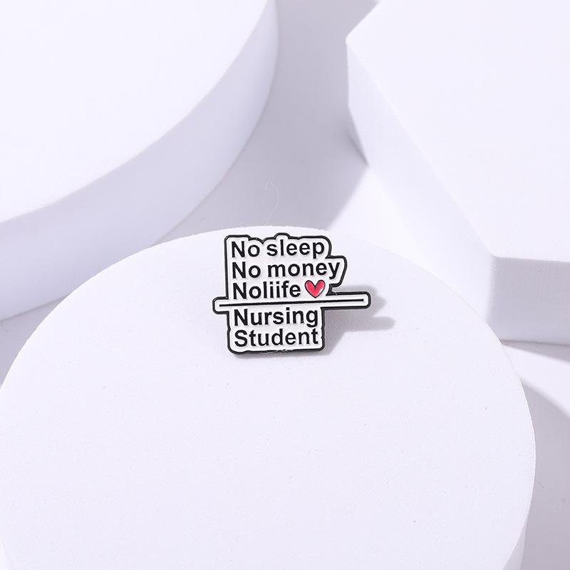 No Contemporary Alloy Life Pin Brooch Geometric Shape Eyecatching Accessory