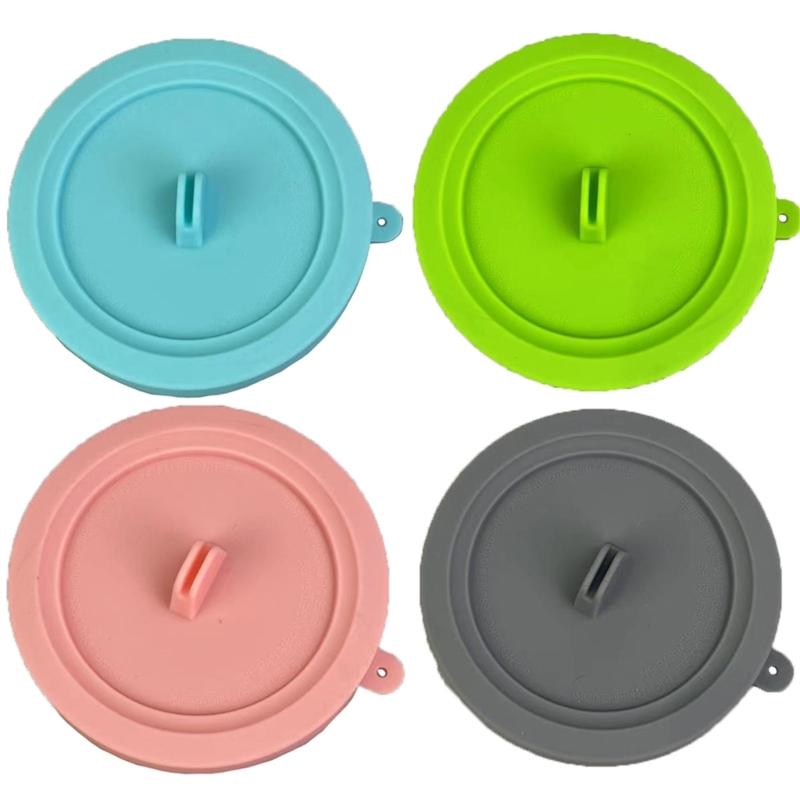 4Pcs Replacement Silicone Lid for NC301 NC300 NC299AMZ Series Container Ice Cream Maker Dishwasher Safe Accessory