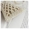 High Quality Pearl Beading Shoulder Bags Hot Selling Solid String Crossbody Bags for Women Versatile  Fashion Style