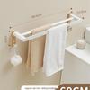 Beiyou Beech Wood Cream Style Bathroom Storage Set