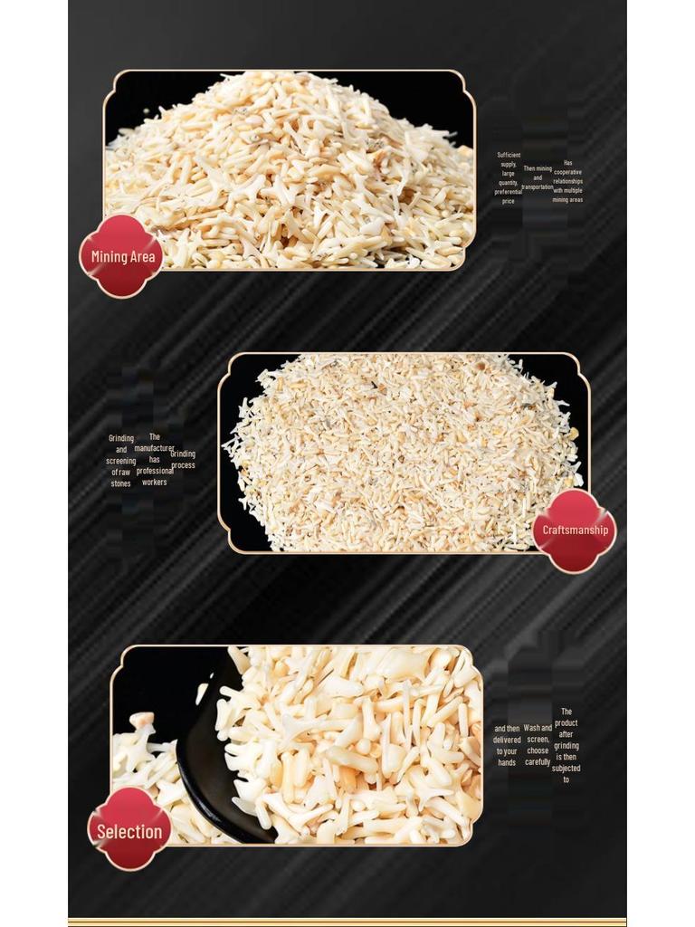 South China Sea White Coral Gravel: Aromatherapy Stone, Diffuser, Fish Tank & Flower Pot Decor, Buddha Offering & Demagnetizing Stone