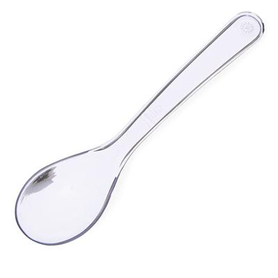 Transparenter Salatlöffel SAN bis 80°C, Länge 235 mm Hendi 564202
