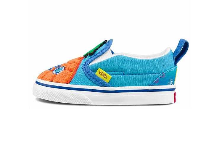 Vans Slip-On  SpongeBob SquarePants X  Velcro Toddler  124 Conch Street  VN000UBS9EZ 24.5