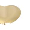 Nail Art Display Board Stainless Steel Heart Shape Cosmetic Makeup Manicure Tips Color Mixing  
