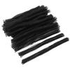 100PCS Spiralbindung Spulen 16mm Durchmesser 48 Zähne 4:1 Binderkämme Rücken für A4 Papier Schwarz