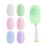 6Pcs Silicone Toothbrush Covers Reusable Toothbrush Head Protector Toothbrush Covers Caps for Electric & Manual Toothbrush Heads