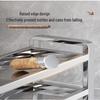 LETSFIND 304 Stainless Steel Kitchen Spice Organizer Rack