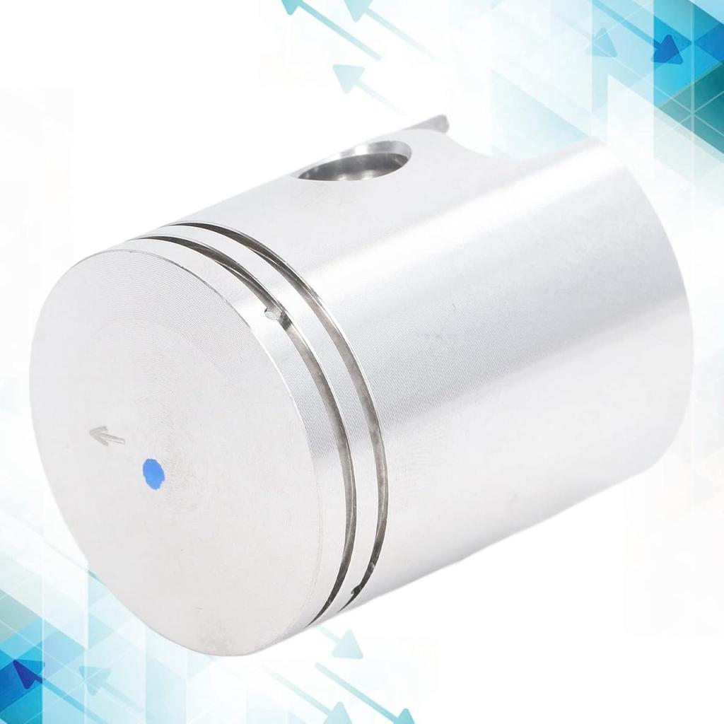 45mm Piston Circlip Pin Piston Ring Set, Aluminium Alloy Piston Ring Set 0045908 Replacement for Wacker Neuson WM80 BH23 BS600 Spare Parts