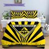Alemannia Aachen Muster Bettwäsche, Steppdecke Set Bettbezug Kissenbezug Zuhause Geburtstagsgeschenk(1 Bettbezug + 2 Kissenbezüge, ohne Füllung)