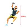 Resin 1/64 Scale Climbing People Figurines Tiny People for Diorama Sand Table Dollhouse Layout Decor