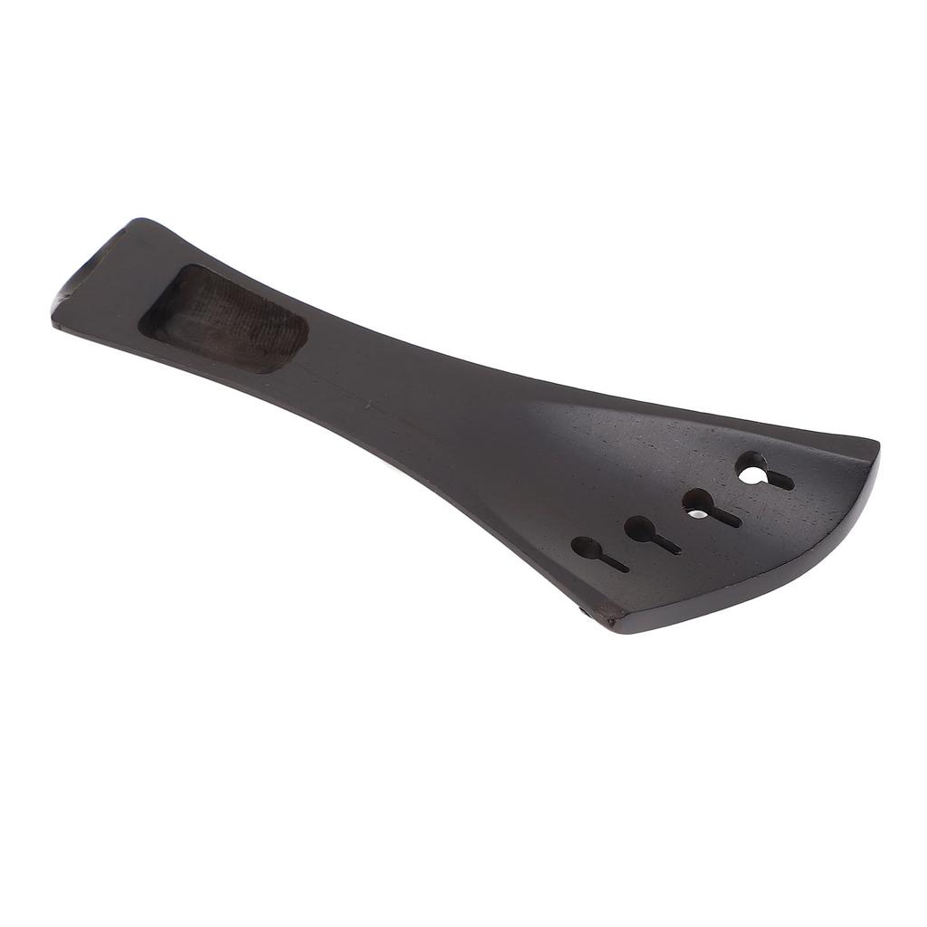 Violin Tailpiece Sturdy Ebony Wood 4 4 Size Violin Tailpiece for Replacement Upgrade
