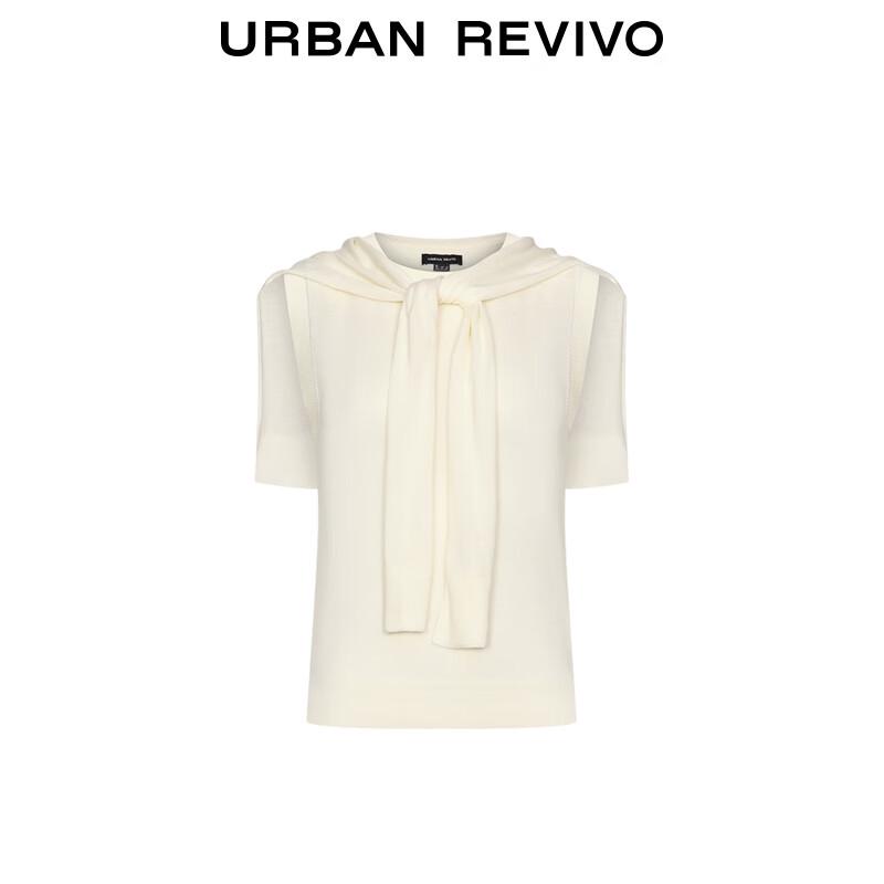 UR Women's Summer Fake Two-Piece Shawl Knit Cardigan