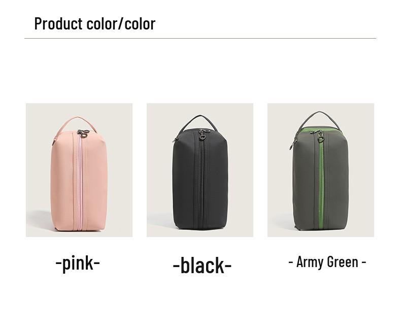 Versatile Waterproof Makeup Bag: Large, Lightweight, Wet-Dry Separation, Durable Toiletries Storage