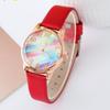 Nuovo Orologio Classico Semplice Studente Moda Colorato Arcobaleno Donna Orologio al Quarzo Lotti