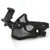 GoPro DJI Action Sports Camera Mount & Tactical Mask with Phone Holder - Half-Face Steel Wire Protective Gear