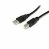 Startech-USB A To USB B Cable Startech USB2HAB30AC Black
