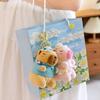 New Capibala Summer Style Swimming Ring Capybara Plush Toy Key Chain Pendant Small Doll Hanging Accessory Fashion Lovely