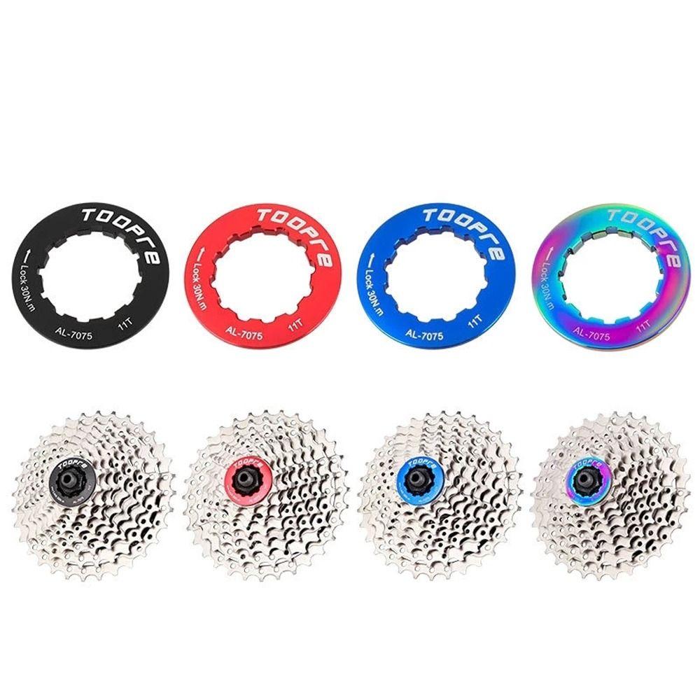 

Flywheel Lock Ring Sprocket Locking Cover 11T Cassette Sprocket Cover Bike Flywheel Locking Ring