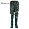 Plastic PVC Transplant Pants Wading Pants Shoes 10 Sizes Fishing Pants Integrated Fishing Pants