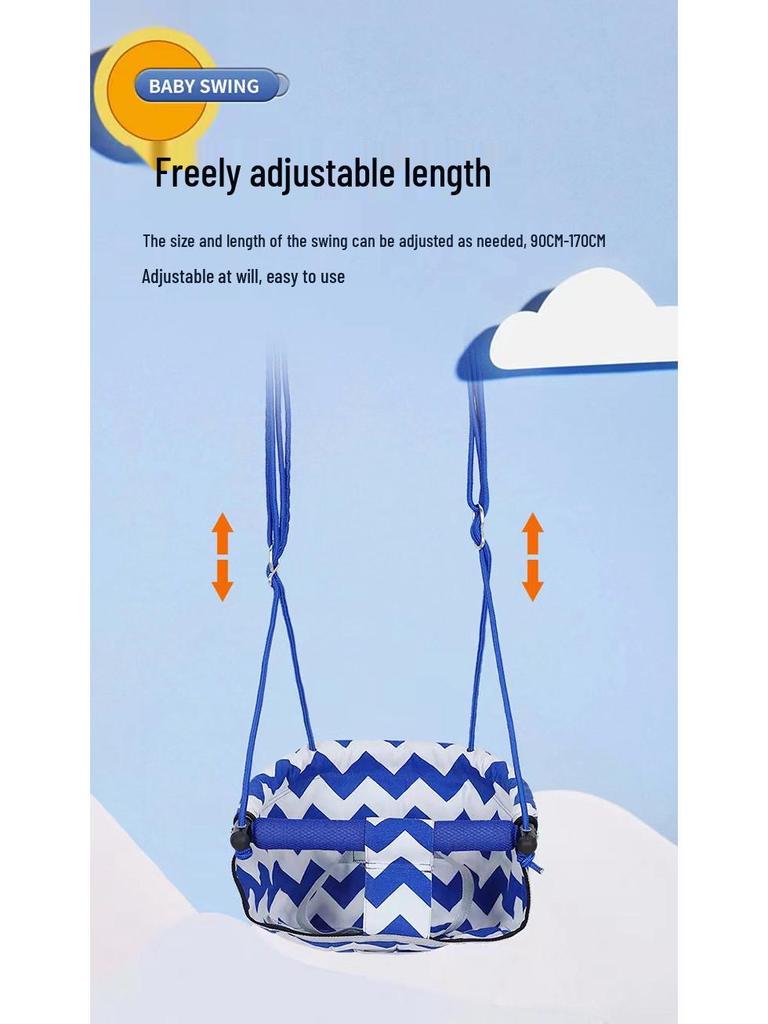 Children's Indoor/Outdoor Hanging Swing Chair for Babies & Toddlers