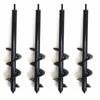 4/5cm Garden Auger Spiral Drill Bit Spiral Hole Digger Ground Drill Earth Accessories Seed Planting Flower Planter Planting Tool
