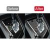 Carbon Fiber Gear Shift Panel Cover Sticker Decal for Corolla 2014 2015 2016 2017 2018 Car Interior Accessories