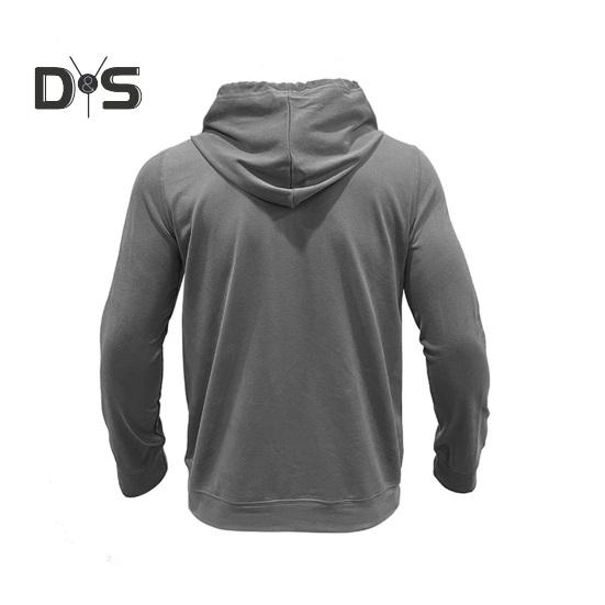 Toamnă, primăvară, pentru bărbați, top cu șnur, buzunare la piept, cu glugă, mâneci lungi, cu glugă, culoare pură, manșetă elastică, de lungime medie, sport casual