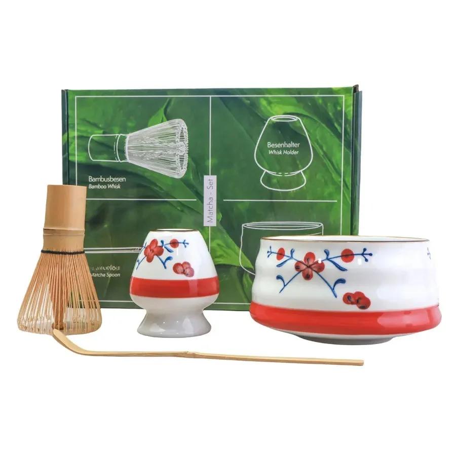 4/7pcs Japanese Style Tea Ceremony Tool Set Matcha Whisk Training Utensils Tea Brewing Kit Complete With Cleaning Grooming Tools