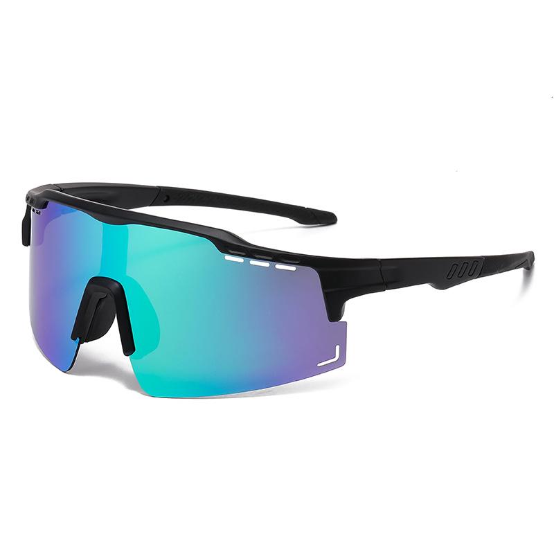 Men s European American Fashion Cycling Windproof Sunglasses with Integrated Lens