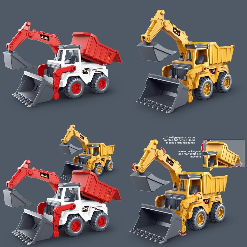 Large Inertia Construction Truck Toy For Kids With Movable Parts And Realistic Design