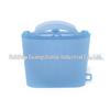 Silicone Ice Cube Tray with Lid: 4-Grid Frozen Soup & Food Storage Box