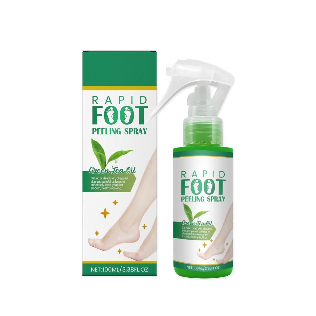 Foot And Exfoliating Spray Synergistically Softens, Moisturizes, Repairs, And Does Not Irritate Exfoliation 100ml