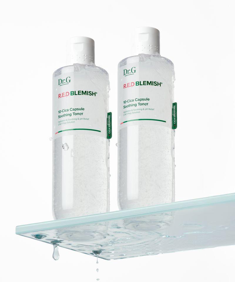 Red Blemish 10-Cica Capsule Soothing Toner 300mL x 2
