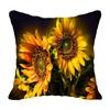 Sunflower Print Pattern Cushion Cover Car Living Room Sofa Cushion Cover Luxury Home Decoration Pillow Cover
