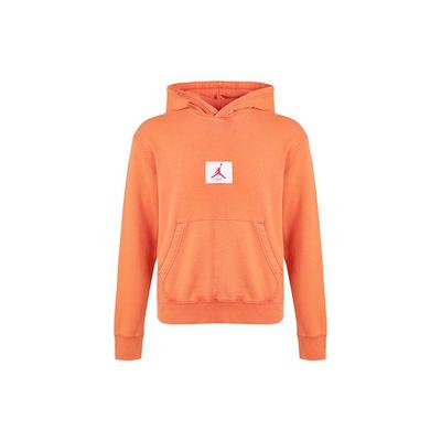 Jordan Flight Sweatshirts Men's Mars Sunrise Red Hooded Moderate Regular CZ6094-850
