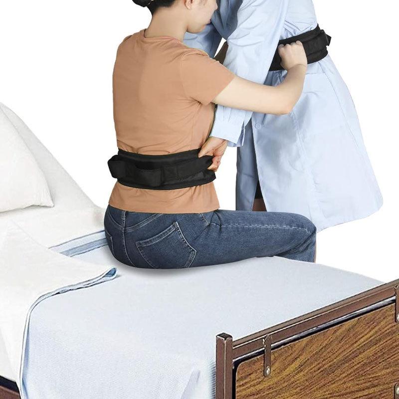 Pás na přenášení pro seniory Oxford Pásy na chůzi Rychloupínací přenosový pás Nastavitelný Pohodlný zvedací pás s madly Pás na přenášení