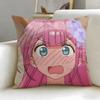 Harem Anime We Never Learn Cushion Cover Soft & Easy-Wash Pillow Case – Versatile For Couch, Bed, Travel And Office