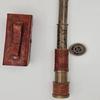 Brass Dollond London Telescope 1920 Spyglass with Leather Case, Nautical Decor Collectible Gift 40.64 Cm