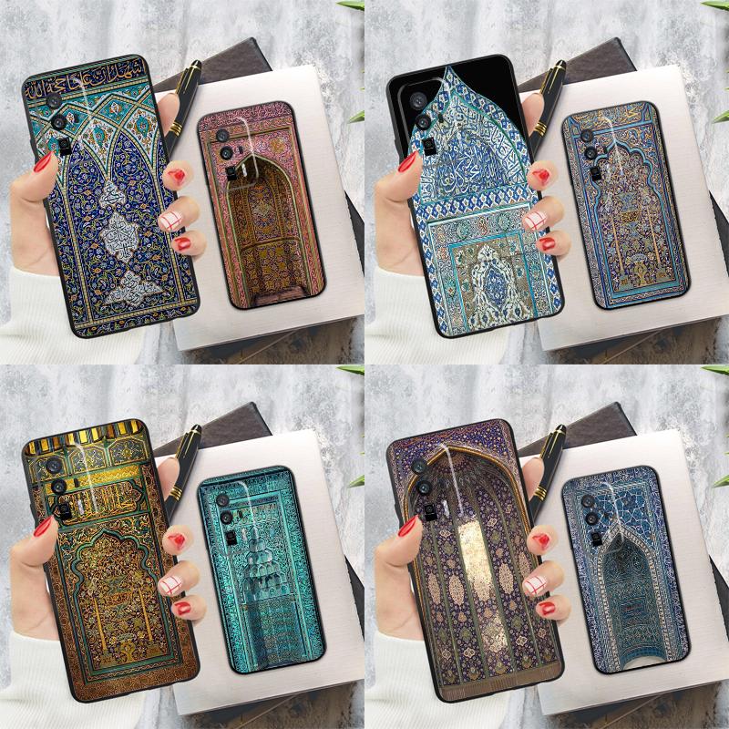 Muslim Islamic Mihrab Turkey Case For Xiaomi 14T Pro 13T 12T 11T 13 14 Ultra POCO X6 Pro M6 X3 X5 M5s F3 F5 F6 Cover